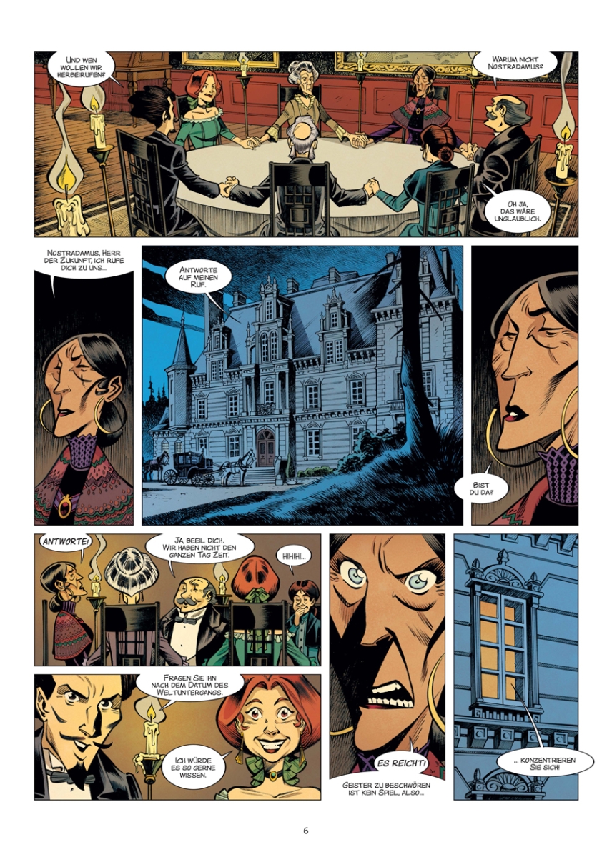 Arsène Lupin und das letzte Geheimnis von Nostradamus (Graphic Novel)