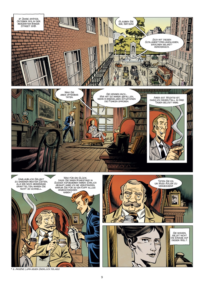 Arsène Lupin und das letzte Geheimnis von Nostradamus (Graphic Novel)