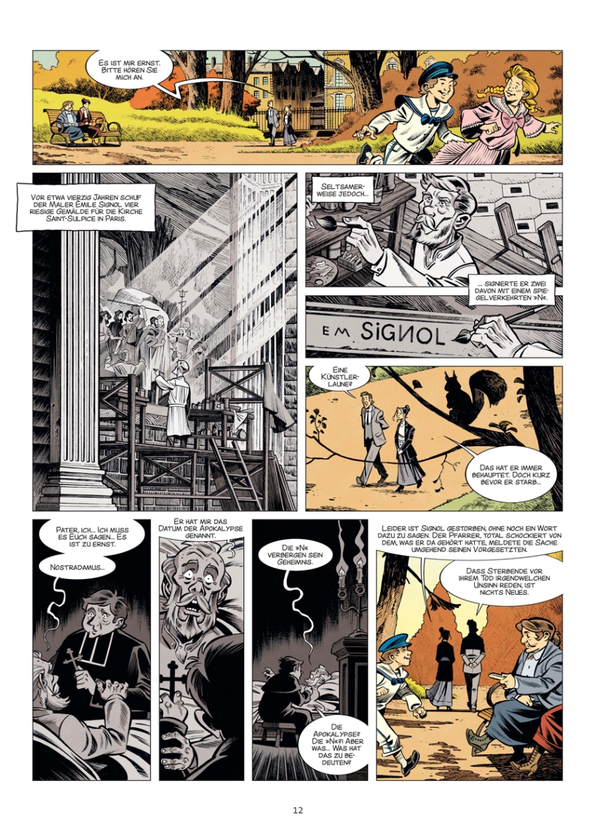 Arsène Lupin und das letzte Geheimnis von Nostradamus (Graphic Novel)