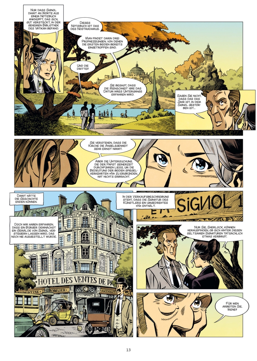 Arsène Lupin und das letzte Geheimnis von Nostradamus (Graphic Novel)