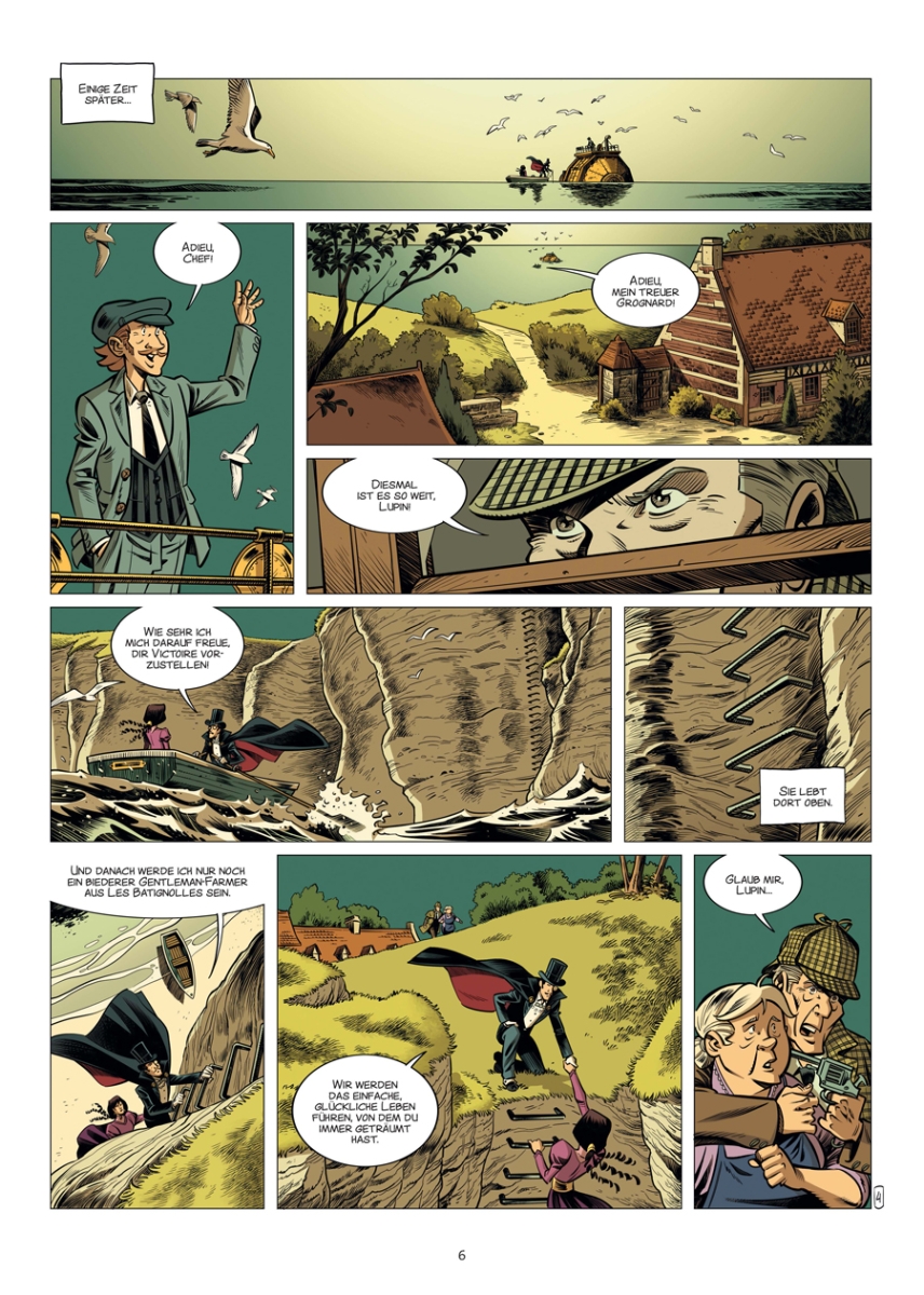 Arsène Lupin gegen Sherlock Holmes (Graphic Novel)