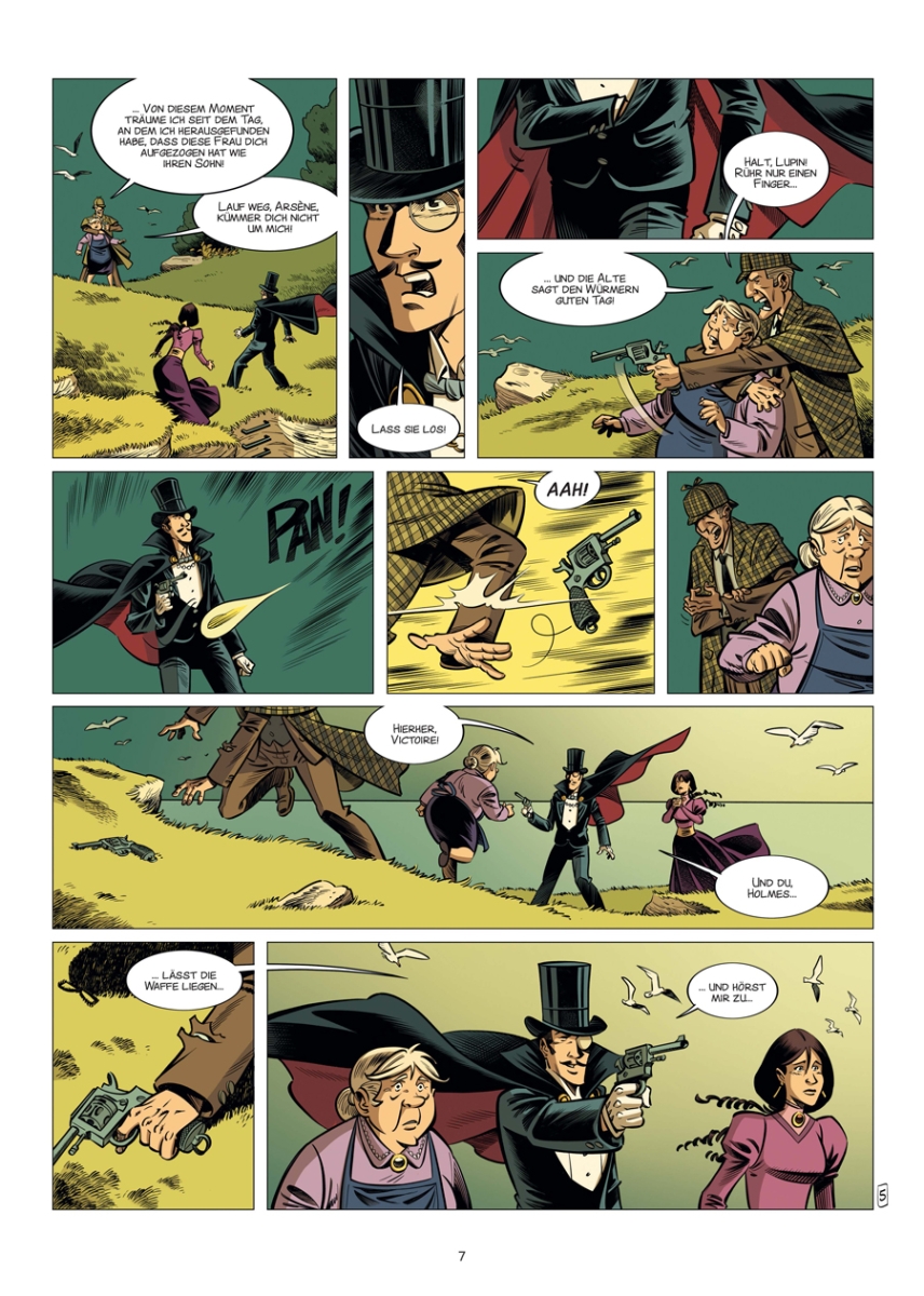 Arsène Lupin gegen Sherlock Holmes (Graphic Novel)