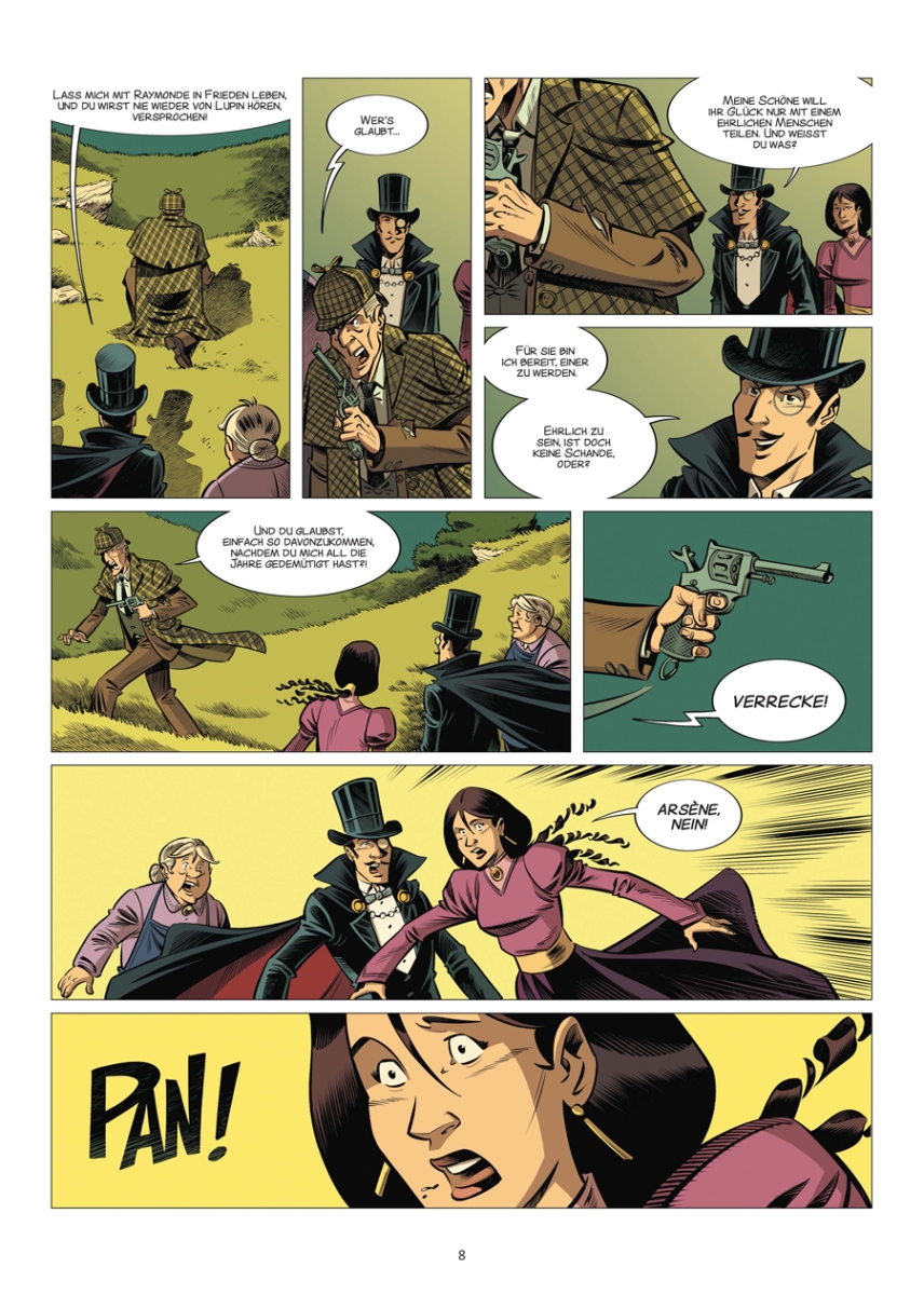 Arsène Lupin gegen Sherlock Holmes (Graphic Novel)