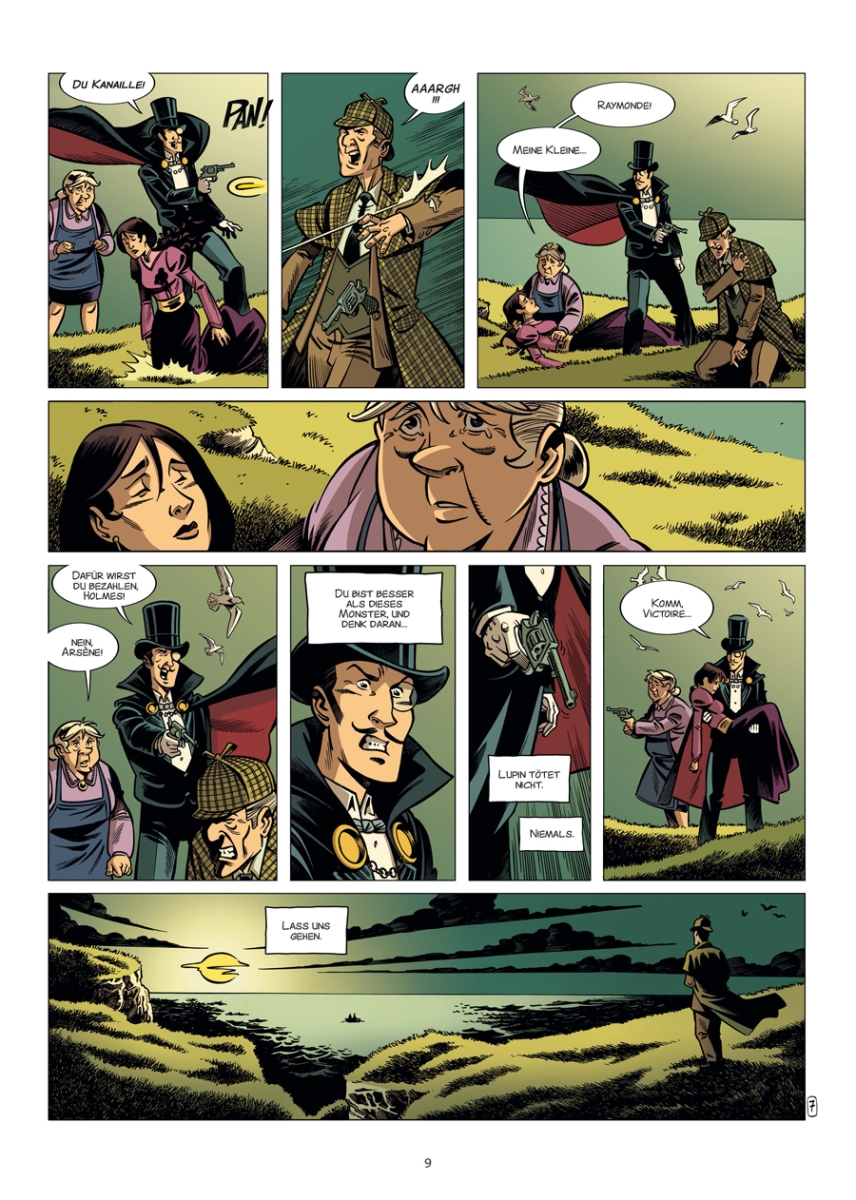 Arsène Lupin gegen Sherlock Holmes (Graphic Novel)
