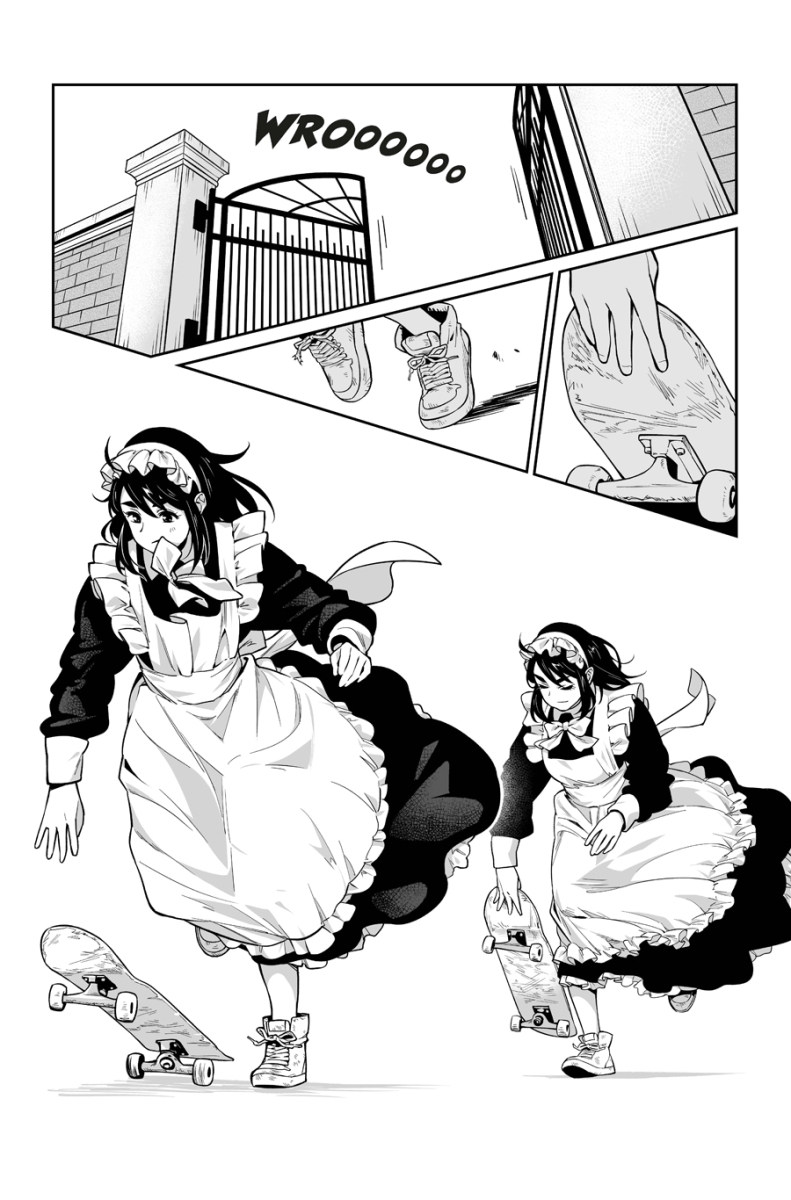 Maid Skater 01