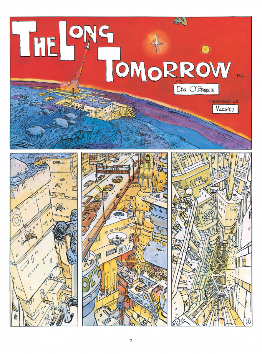 Moebius Collection: The Long Tomorrow / Die blinde Zitadelle / Die Augen der Katze