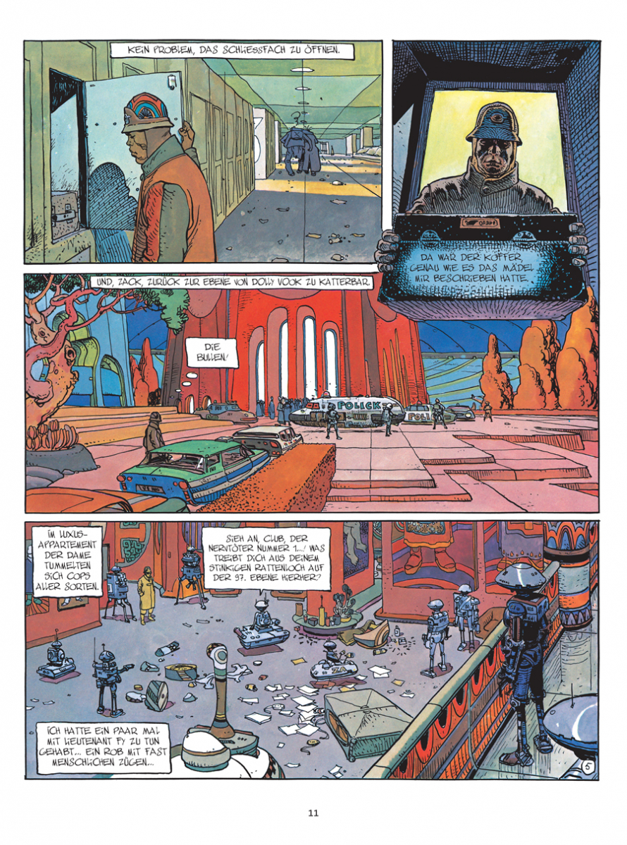 Moebius Collection: The Long Tomorrow / Die blinde Zitadelle / Die Augen der Katze