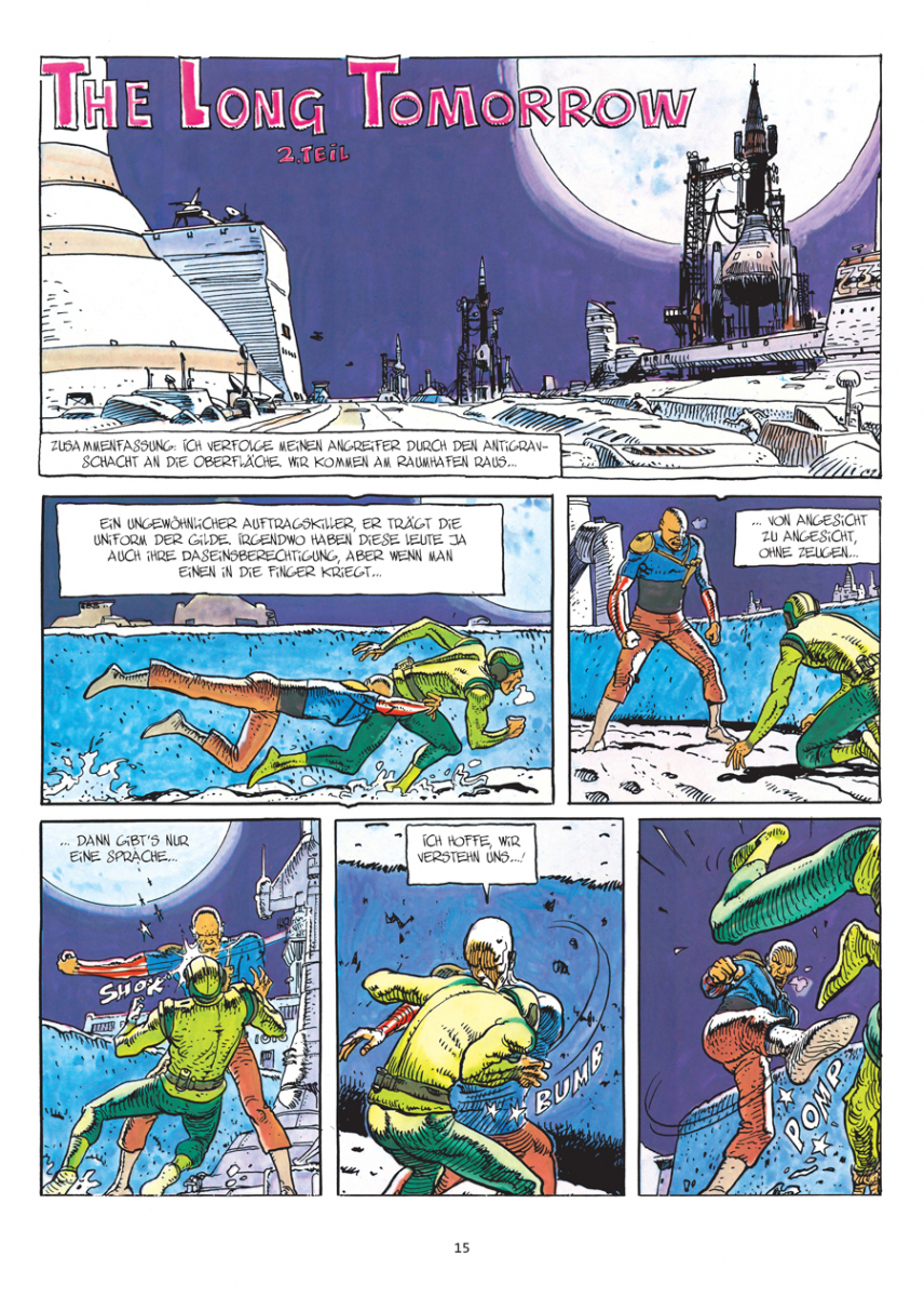 Moebius Collection: The Long Tomorrow / Die blinde Zitadelle / Die Augen der Katze