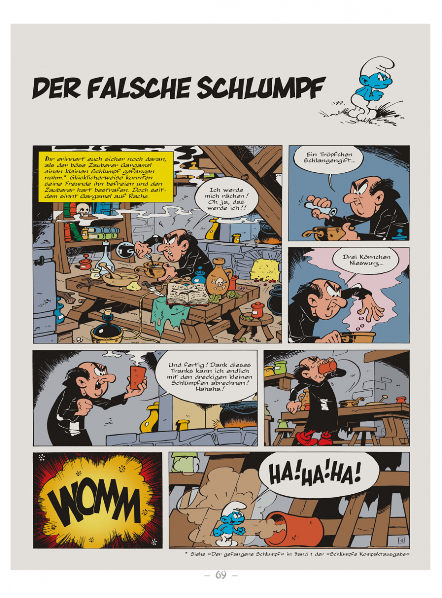 Die Schlümpfe Kompaktausgabe 2: 1967-1969