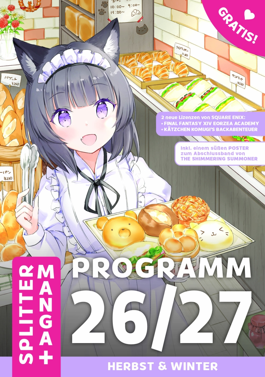 Splitter Manga+ Katalog Herbst/Winter 2026/2027