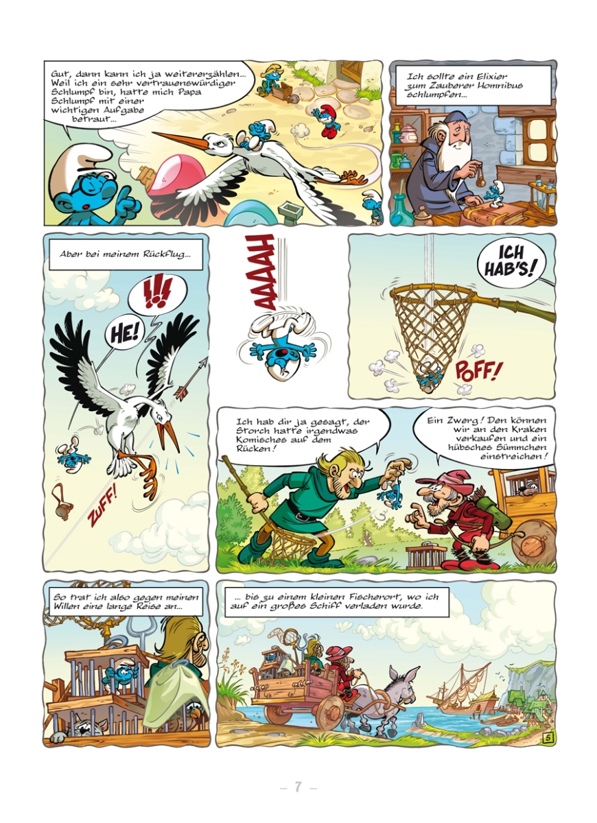 Die Schlümpfe und das verlorene Dorf 7: Das Land der schlumpfenden Steine