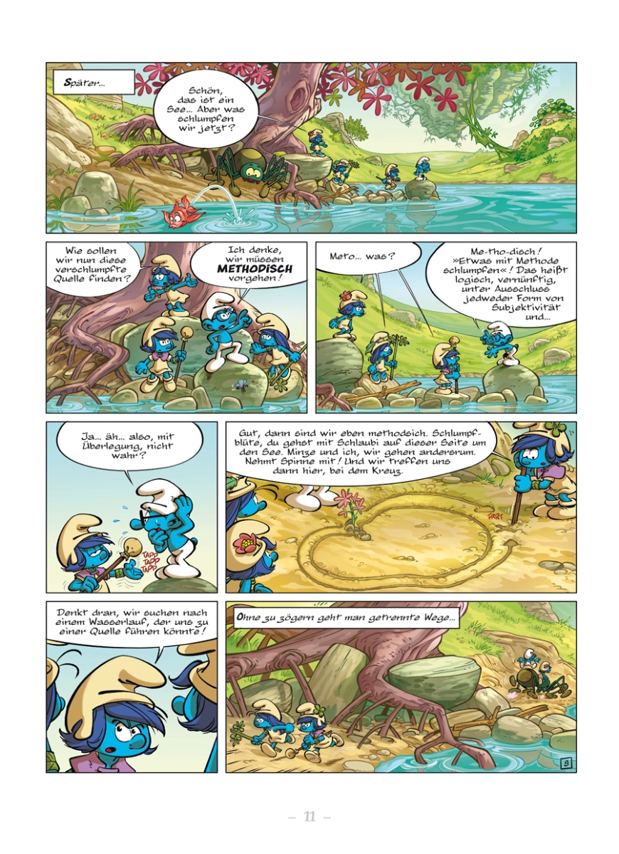 Die Schlümpfe und das verlorene Dorf 7: Das Land der schlumpfenden Steine