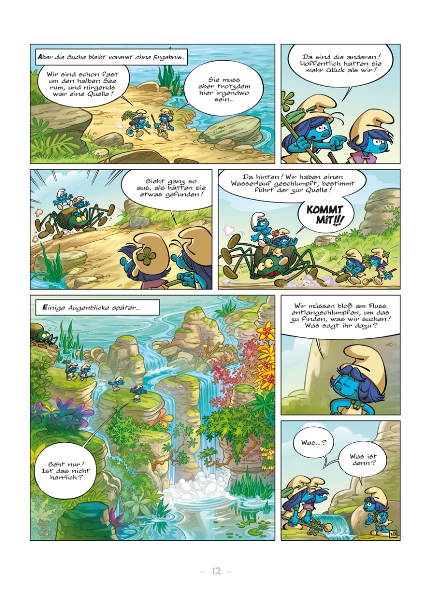 Die Schlümpfe und das verlorene Dorf 7: Das Land der schlumpfenden Steine