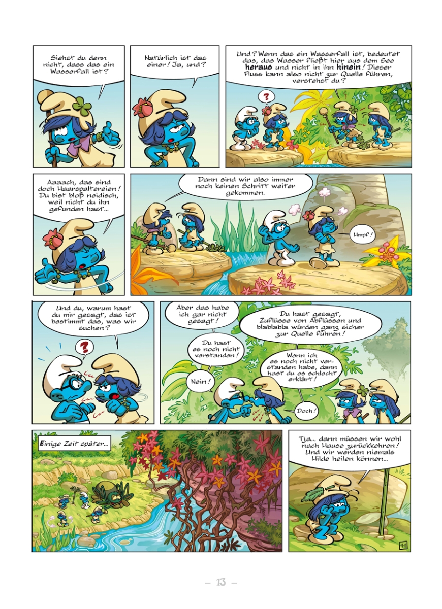 Die Schlümpfe und das verlorene Dorf 7: Das Land der schlumpfenden Steine