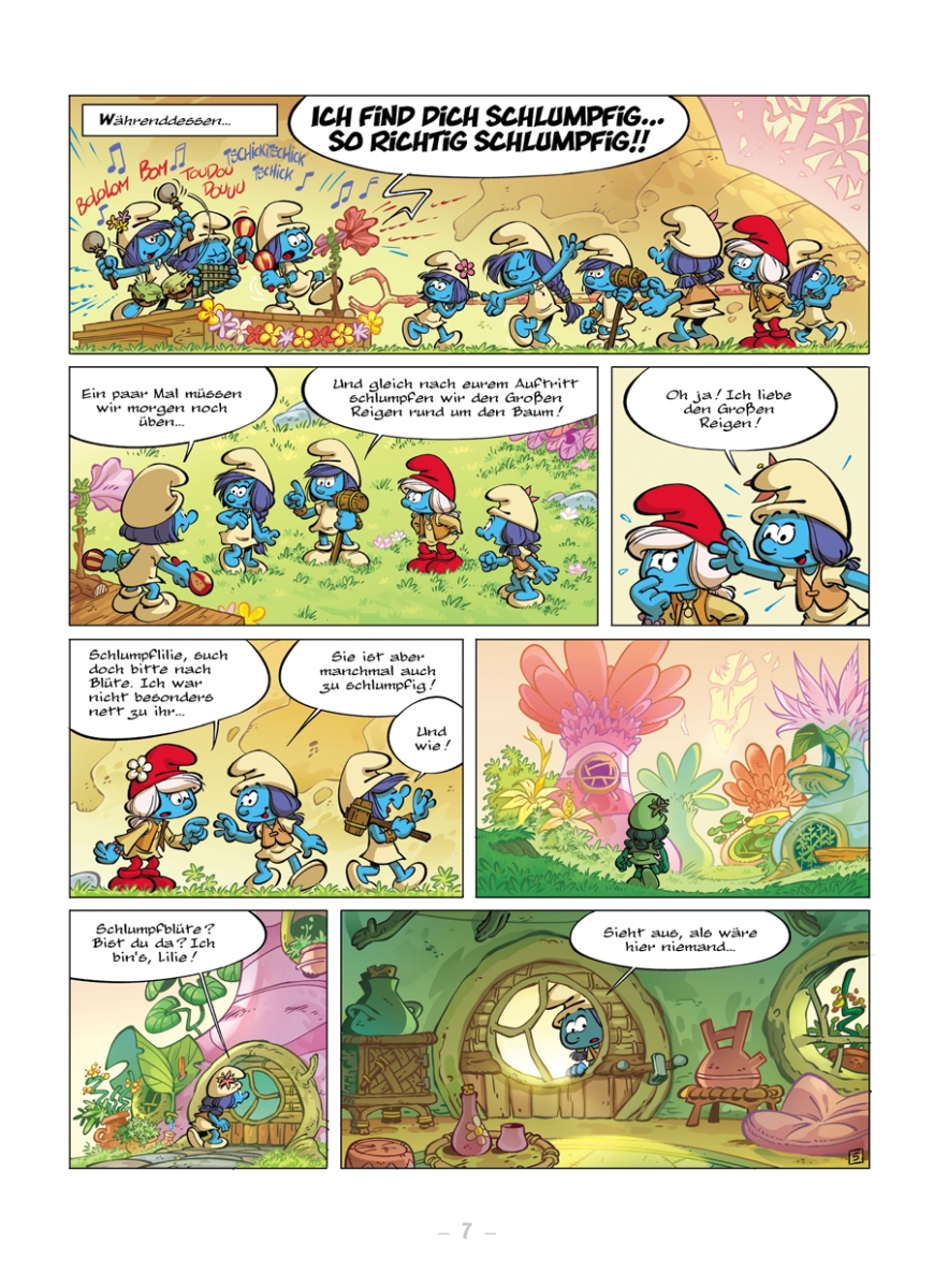 Die Schlümpfe und das verlorene Dorf 8: Hilfe, jemand hat Schlumpfblüte geschrumpft!