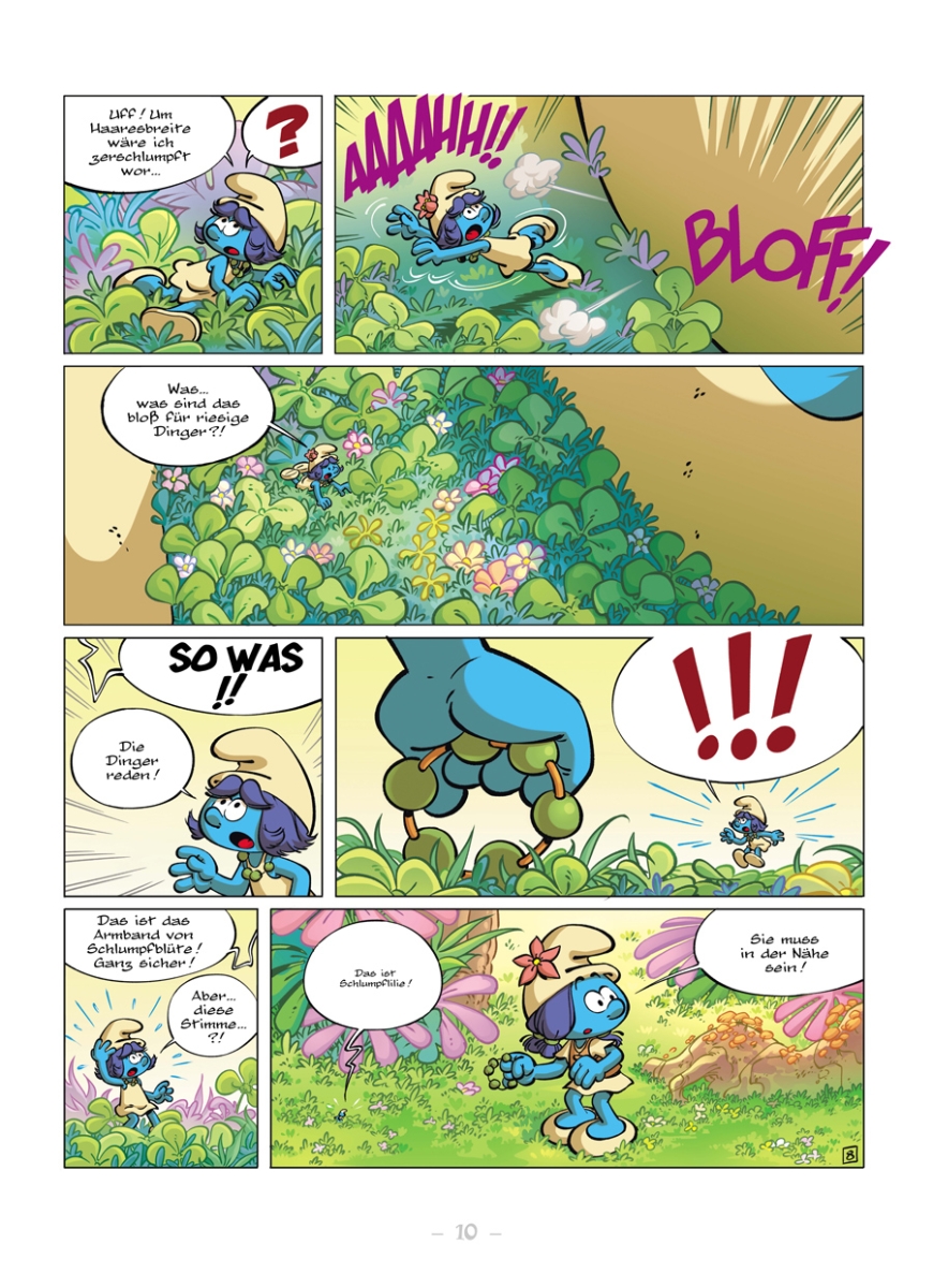 Die Schlümpfe und das verlorene Dorf 8: Hilfe, jemand hat Schlumpfblüte geschrumpft!