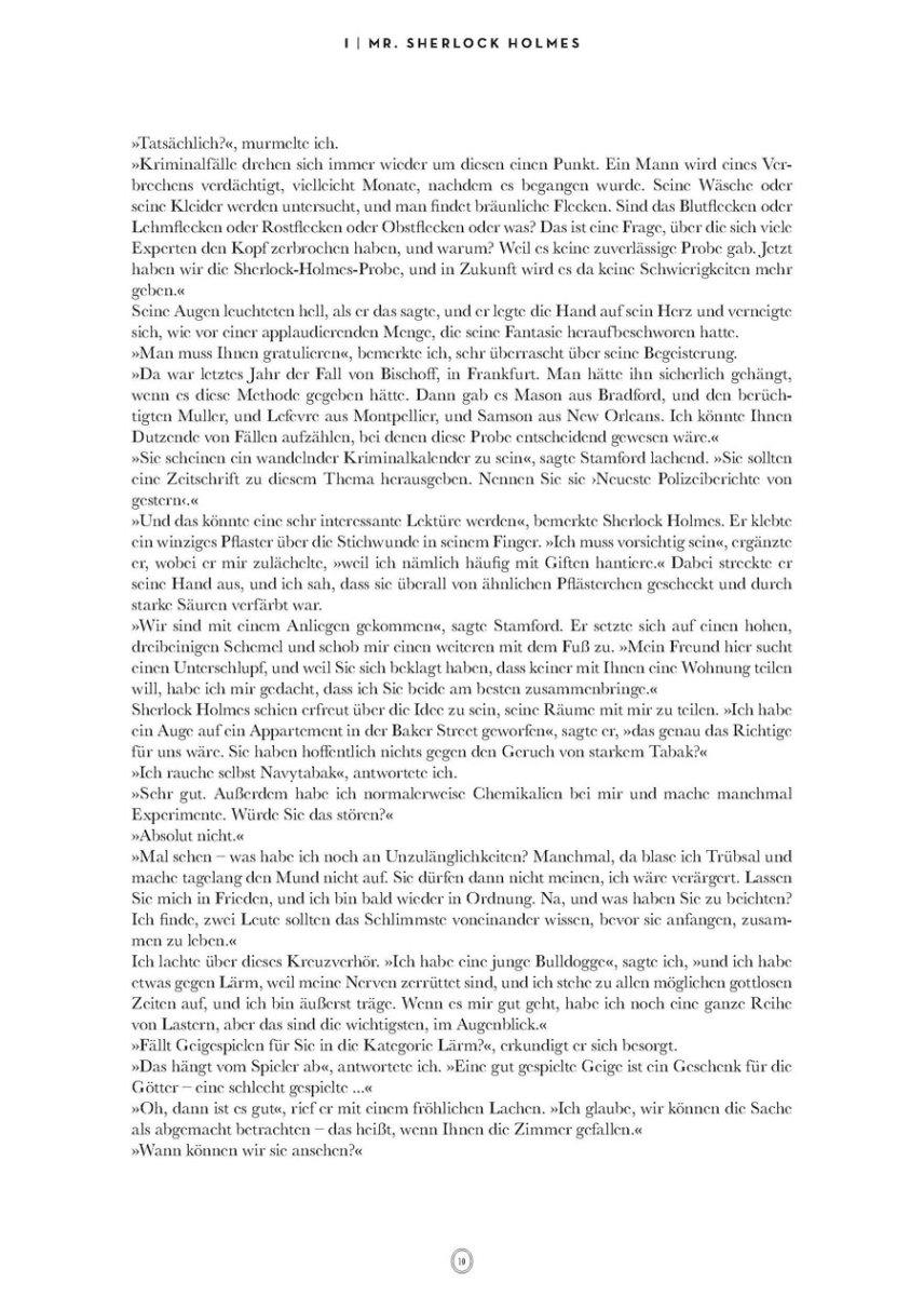 Sherlock Holmes: Eine Studie in Scharlachrot (illustrierter Roman)