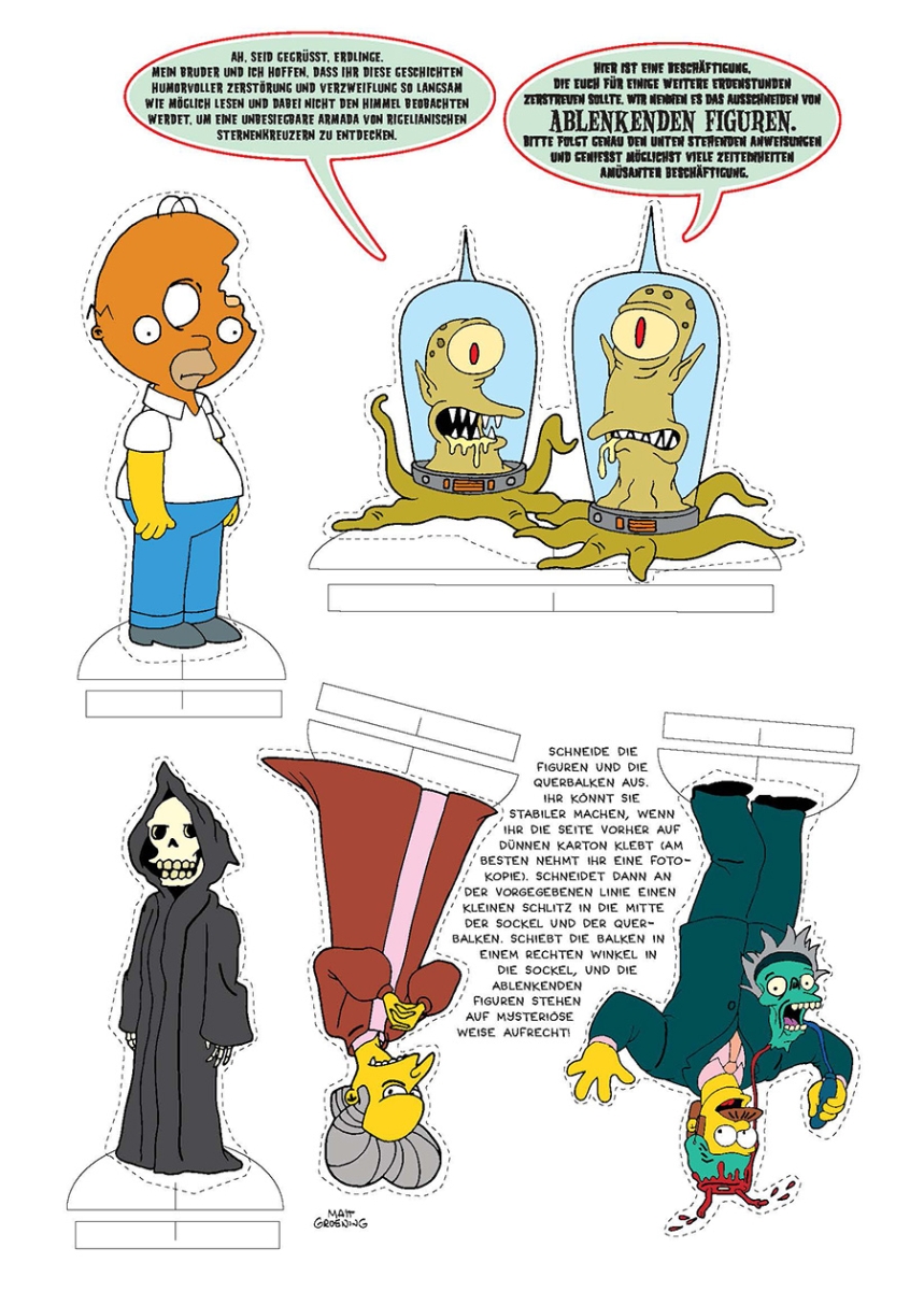 The Simpsons: Treehouse of Horror Necronomnibus 1: Grusel-Spektakel & Glibber-Tentakel