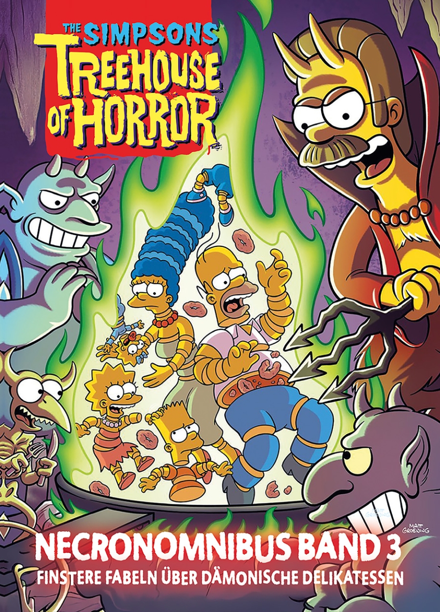 The Simpsons: Treehouse of Horror Necronomnibus 3: Finstere Fabeln über dämonische Delikatessen