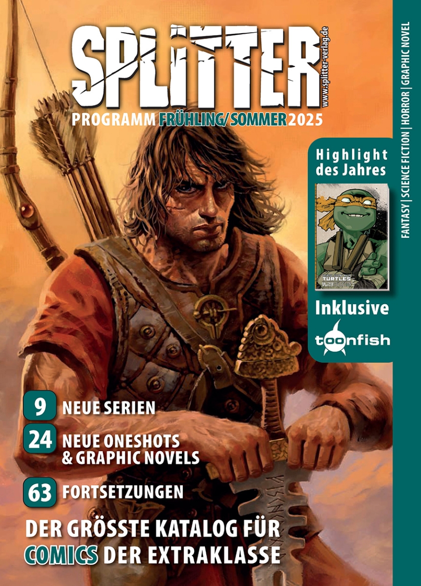 Splitter & toonfish Katalog Frühjahr/Sommer 2025