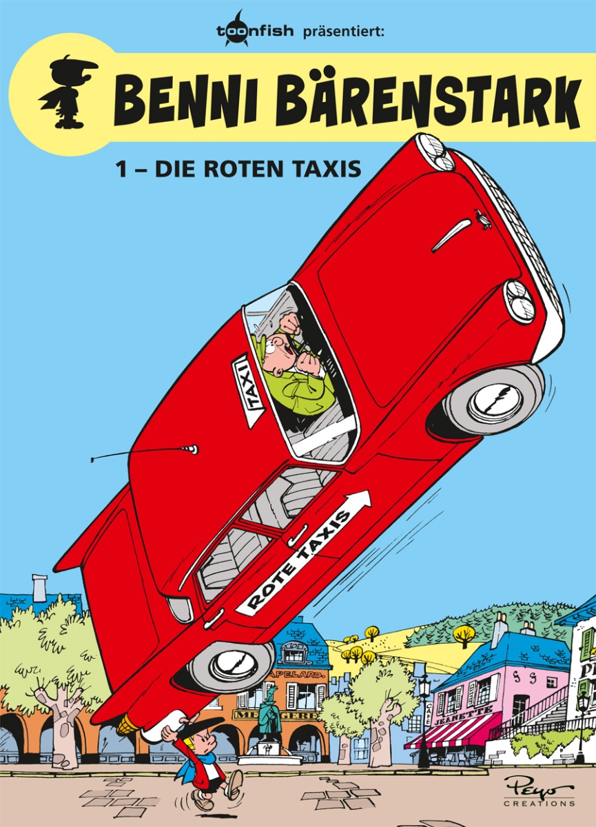 Benni Bärenstark 01: Die roten Taxis