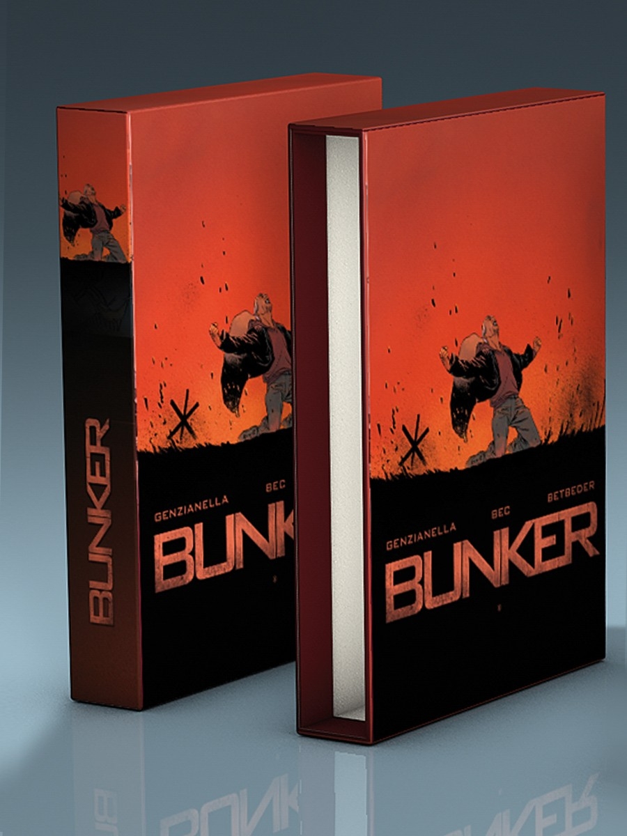 Bunker Schuber (ohne Bücher) für 5 Bände