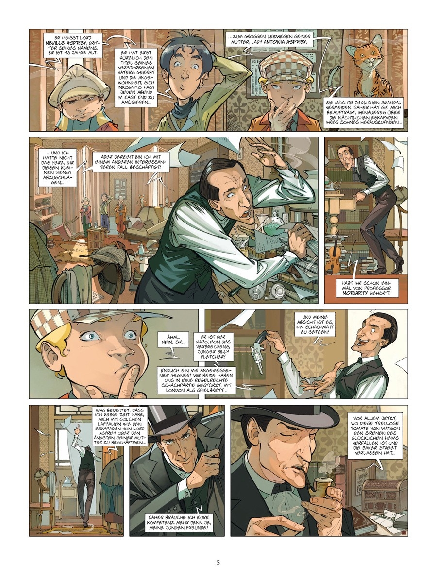 Die Vier von der Baker Street 03: Die Nachtigall von Stepney